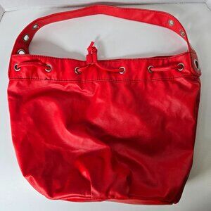 Avon Red Drawstring Purse